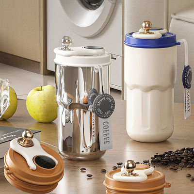 Enterprise Customized 316 Stainless Steel Coffee Insulated Cup with Digital Display