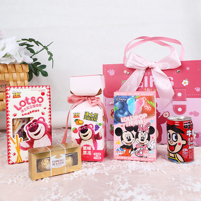 Cartoon Strawberry Bear Baby Children's Hand Souvenir Set Personalized with Your Logo