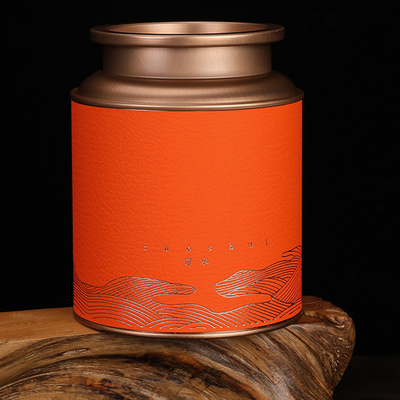Chinese National Tide Tea Gift Box 300g with Hot Style and Personality Sticker Design