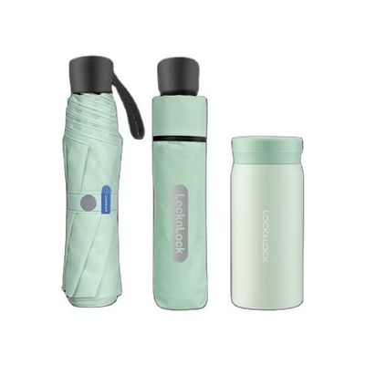 Loco Loco Cloud Vacuum Cup Umbrella Set Mint green Perfect for Back to School Season