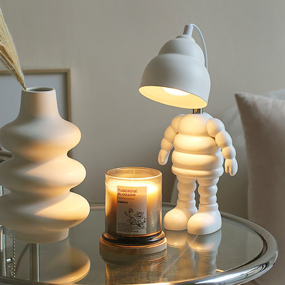 Nordic Cartoon Small Table Lamp Aromatherapy and Wax Melting Craft with Color Printing