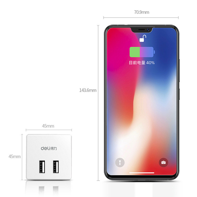 Small Wireless Socket with 2 Holes and 2 USB Ports Intelligent Converter Customer's Logo