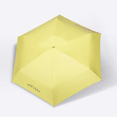 Customer's Logo Colored Glue Ultra Lightweight Carrying Pocket Umbrella 50% Discount