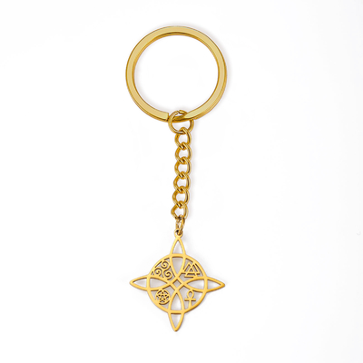 Stainless Steel Keychain Gift Set for Mothers Day 2024 Witch/Knot Acrylic 2cm*15cm