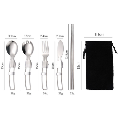 Portable Tableware Storage Bag for Outdoor Camping Ideal Activity Companion Gift
