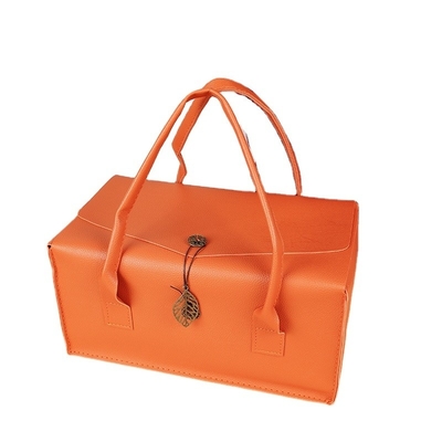 Leather Handbag Gold List School Souvenir Set Chic Children's Day Gift for Collectors