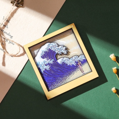 Targeting Agriculture Market Cute Van Gogh Painting Refrigerator Sticker with Magnet
