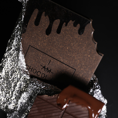 Chocolate Hand Ledger Series Creative Notebook for Office Gifts and Customer's Logo