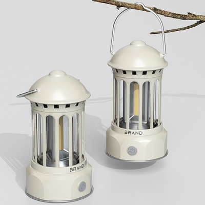 Retro Lighting Portable Horse Lantern Light Luxury Camping Light for Office Products