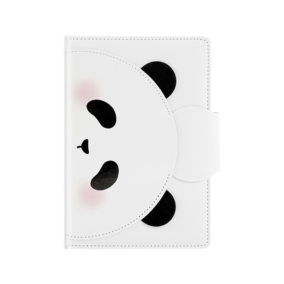 Lovely Panda Cartoon Hand Ledger Learning Check in Notebook Perfect for Year Occasion