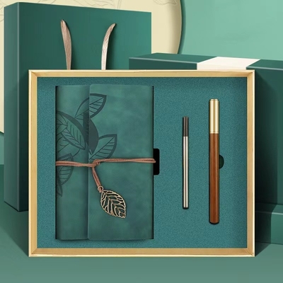 Silk Screen Printing Notebook Gift Box for Enterprise Business Partner in Agriculture