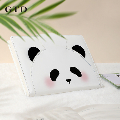 Lovely Panda Cartoon Hand Ledger Learning Check in Notebook Perfect for Year Occasion