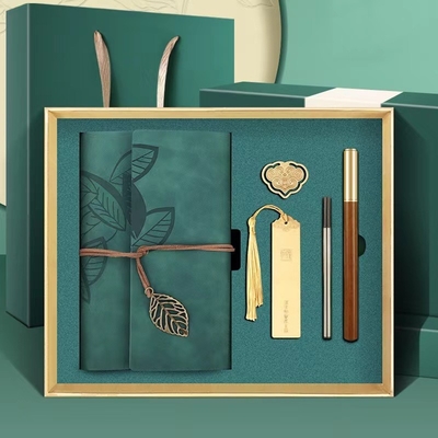 Silk Screen Printing Notebook Gift Box for Enterprise Business Partner in Agriculture