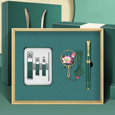Silk Screen Printing Notebook Gift Box for Enterprise Business Partner in Agriculture