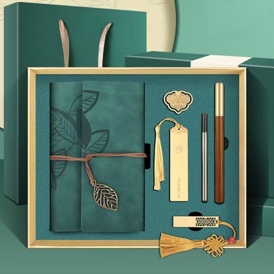 Silk Screen Printing Notebook Gift Box for Enterprise Business Partner in Agriculture