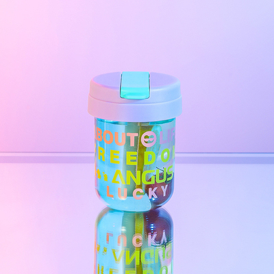 High Aesthetic Value Chain Cup Starry Moon Straw Accompanying Cup Ideal for Employee Gifts