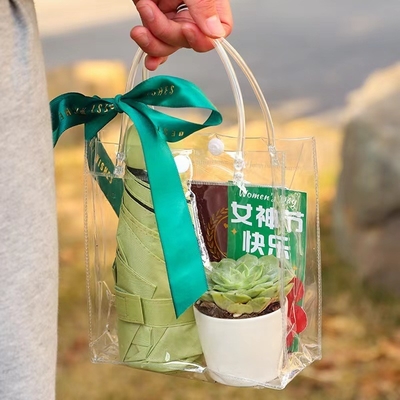 1 Color Printing Hand Holding Gift Box Practical Small Gifts for Women's Goddess Day