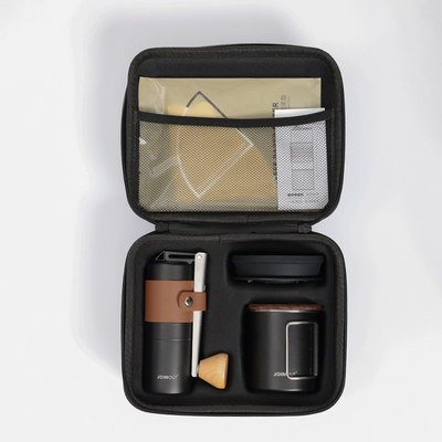 1 Color Graphics Printing Portable Car Coffee Set for Collectible and Outdoor Camping
