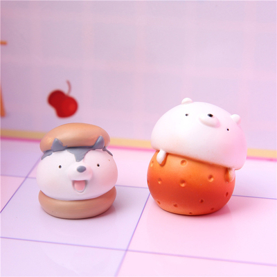 Chaowan Handmade Foodie and Grocery Store Food Blind Box Desktop Doll for Decoration