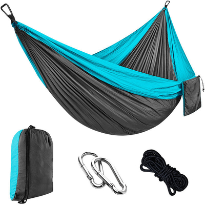 Multi-Color Swing Camping Chair Outdoor Leisure Parachute Cloth Hammock Nylon Material