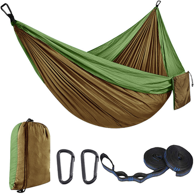 Multi-Color Swing Camping Chair Outdoor Leisure Parachute Cloth Hammock Nylon Material