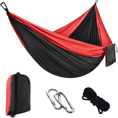 Multi-Color Swing Camping Chair Outdoor Leisure Parachute Cloth Hammock Nylon Material