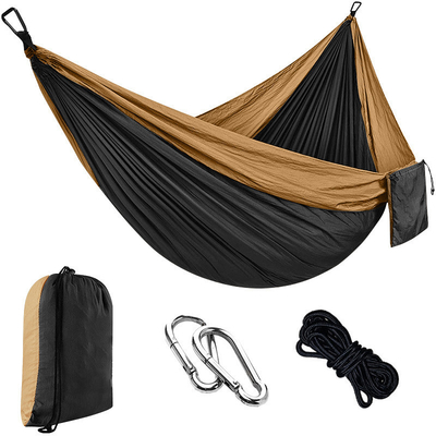 Multi-Color Swing Camping Chair Outdoor Leisure Parachute Cloth Hammock Nylon Material