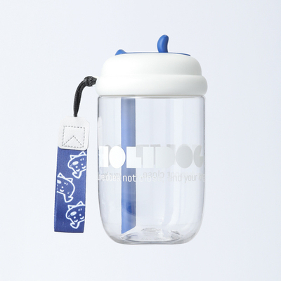 Value Ins Feng Shui Cup Portable Iced Coffee Cup with 2 Color Graphics Printing Sample