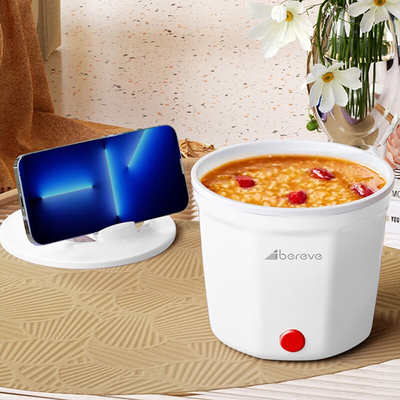 Logo Customizable Electric Cooking Pot Perfect for Single Person Dorm Activities