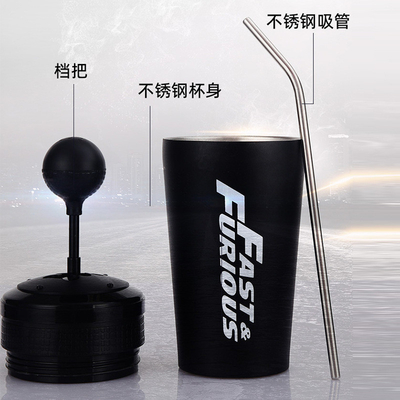 Customer's Logo Trendy Stainless Steel Large Capacity Water Cup for Novelty Gifts
