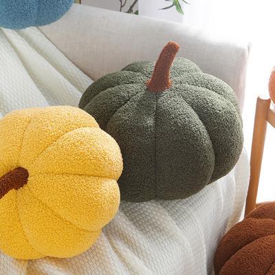 UV Printing Creative Colorful Pumpkin Plush Toy Pillow Christmas Activity Doll Festival Gift