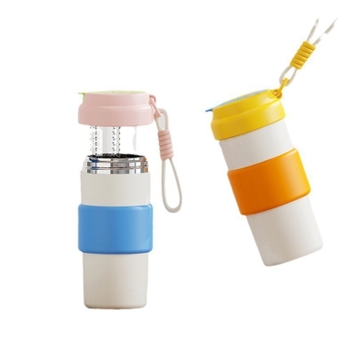 1 Color Graphics Printing Creative Contrasting Color Insulated Cup for Portable Coffee