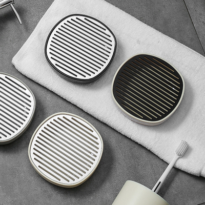 Wind Soap Box Floor Mounted Non Perforated Single-Layer Drainage Box for Office Products