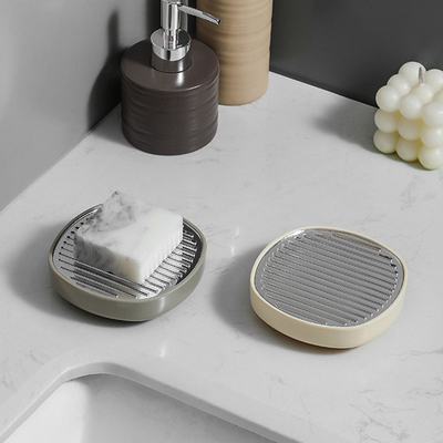Wind Soap Box Floor Mounted Non Perforated Single-Layer Drainage Box for Office Products