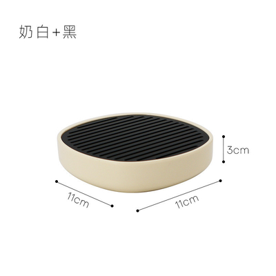 Wind Soap Box Floor Mounted Non Perforated Single-Layer Drainage Box for Office Products