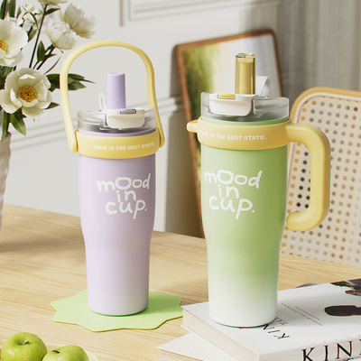 Enterprise Gift Customized Logo Giant Insulated Cup with Large Capacity Ton Kettle