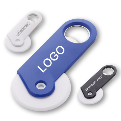 Exhibition Usage Scenarios 2024 Stainless Steel Bottle Opener Pizza Knife Roller