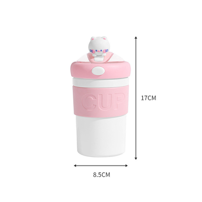 High Aesthetic Value Double-Layer Insulated Cup Perfect March 8th Activity Small Gift