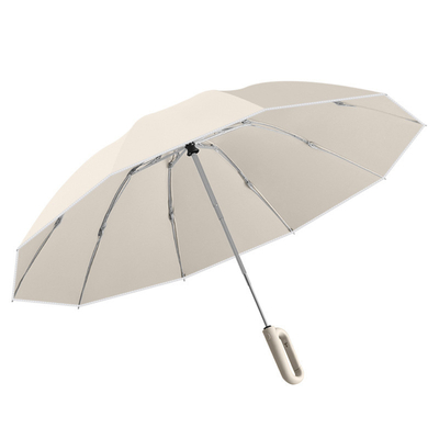 Printing Techniques for Graphics Three Fold Loop Buckle Automatic Reverse Umbrella