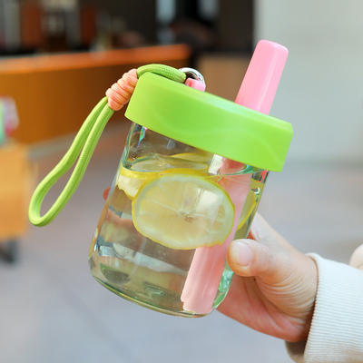 Alumni Relations / Class Reunions Korean Version Cute Straw Cup with Anti-Drop Feature