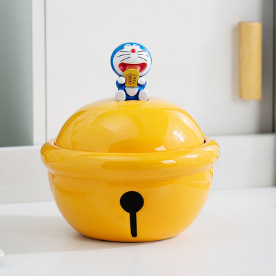 High Temperature Resistant Ceramic Noodle Bowl with Silk Screen Printing Techniques