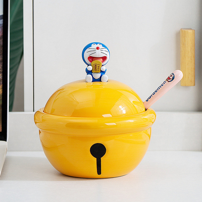 High Temperature Resistant Ceramic Noodle Bowl with Silk Screen Printing Techniques