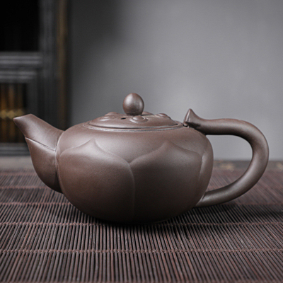 Travel Tea Making Cup Combination Perfect for Activities Portable Purple Sand Tea Set