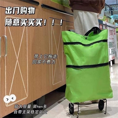 Novelty Gifts Foldable and Portable Tugboat Shopping Cart with Waterproof Design