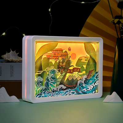 Halloween Occasion Personalized Dragon Boat Lantern Gift for Corporate Customers