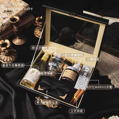 Light Luxury High End Gift Box 1 Color Printing Agriculture Target End User Men's Gift