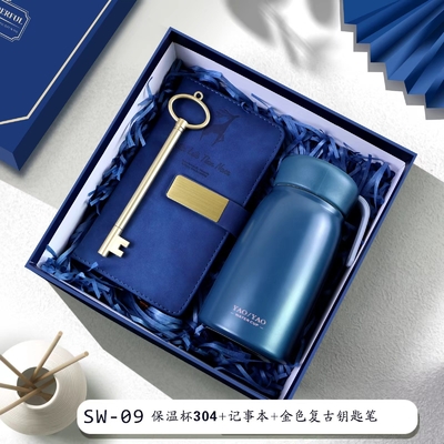 Office Products Business Gift Set Featuring Hot-fix Printing Techniques for Graphics
