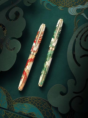 Hero 100 Pen 14K Gold Pen the Year of the Loong Commemorative Collection Custom Logo