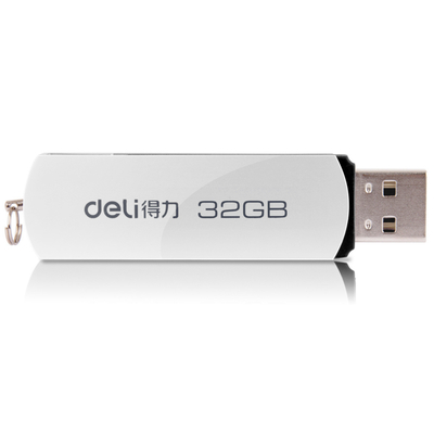 1 Color Graphics Printing Mini USB Flash Drive with Rotating Key Buckle Ring Design