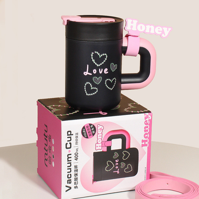 Portable and Cute Straw Water Cup Stainless Steel Insulated Ideal for Any Activity